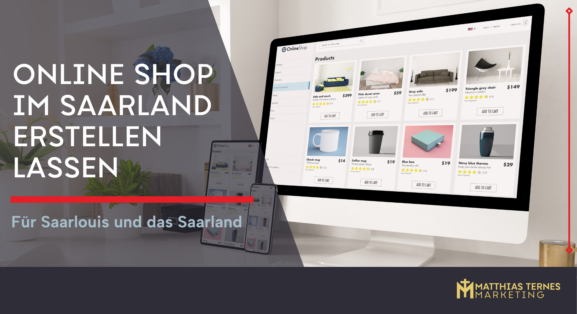 Online Shop im Saarland erstellen lassen Online Shop im Saarland erstellen lassen