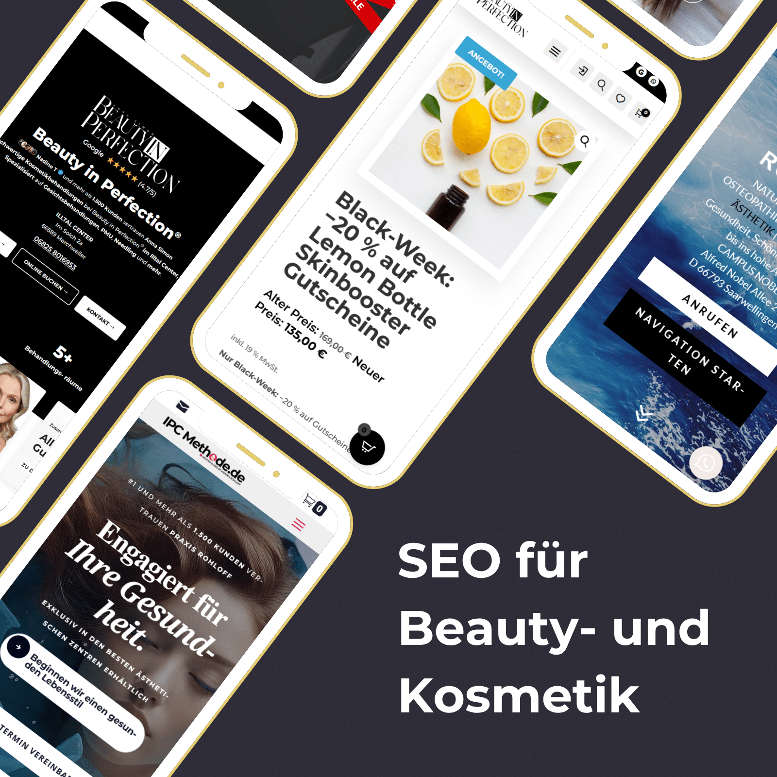 SEO für - Kosmetiker Branchenseite - Matthias Ternes Marketing 06