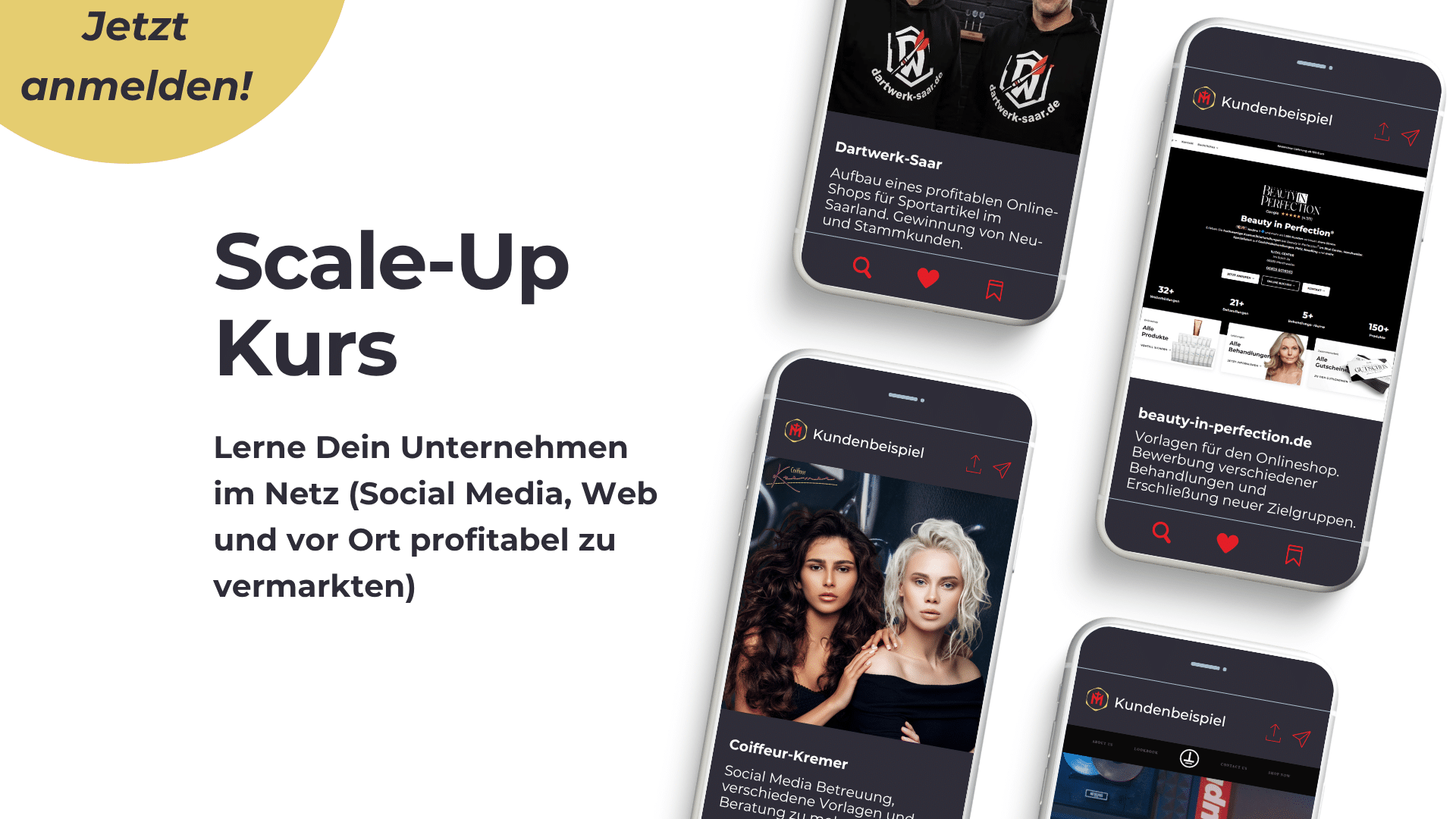 Scale-Up Kurs - Marketing bei Matthias Ternes lernen