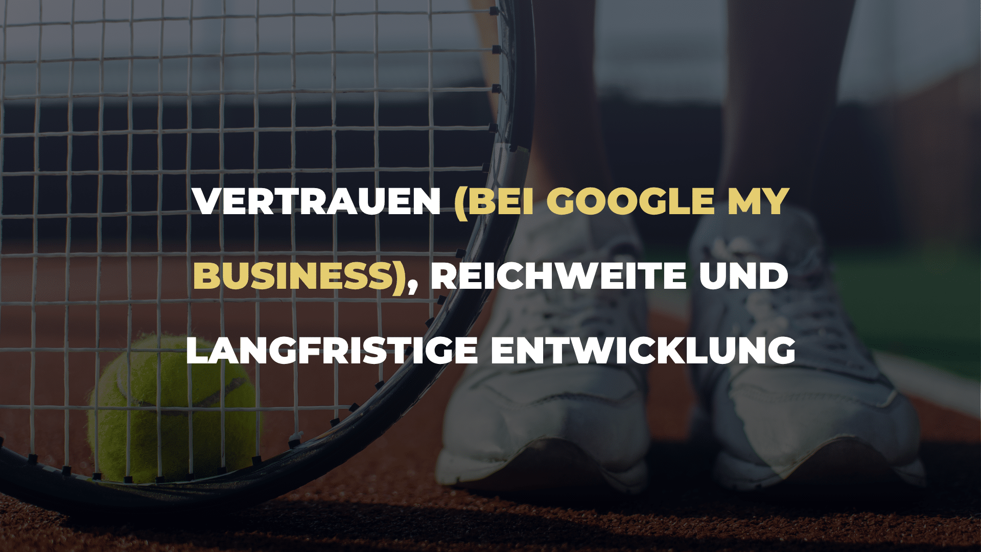 Vertrauen (bei Google My Business), Reichweite und langfristige Entwicklung