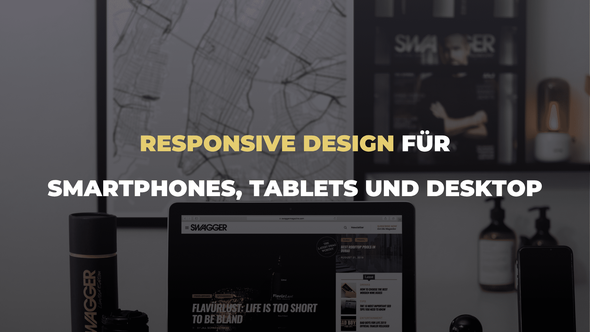 Responsive Design für Smartphones, Tablets und Desktop