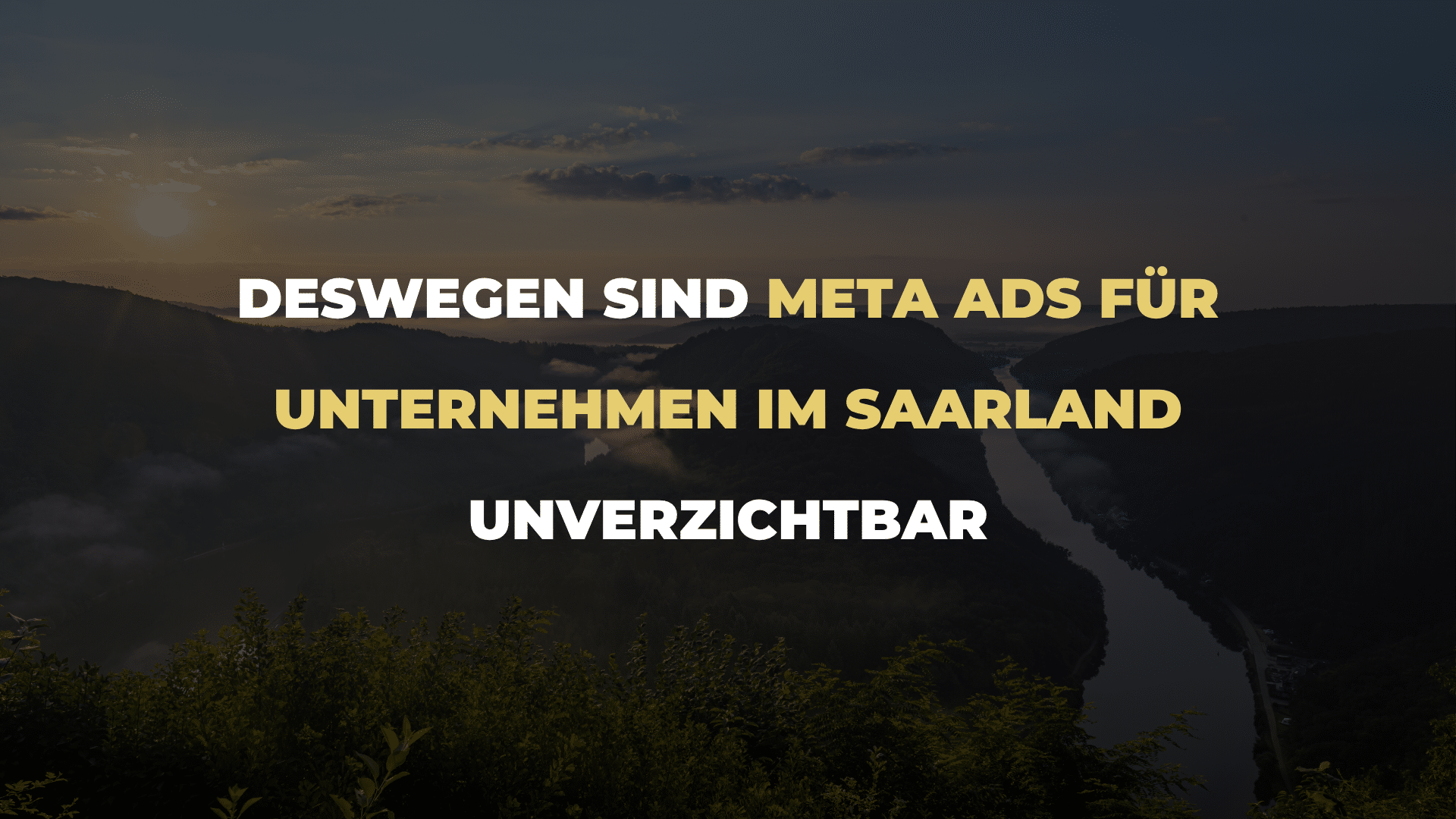 Deswegen sind Meta Ads für Unternehmen im Saarland unverzichtbar