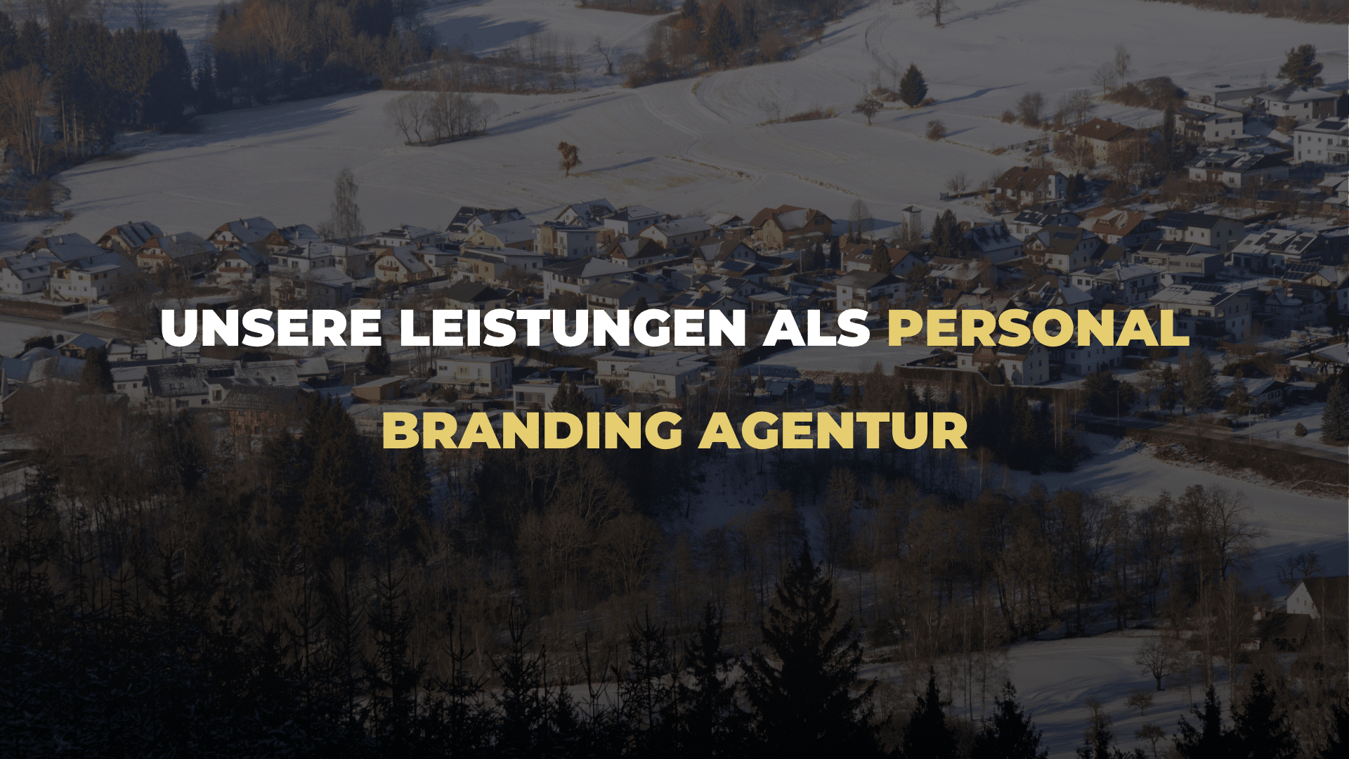 Unsere Leistungen als Personal Branding Agentur