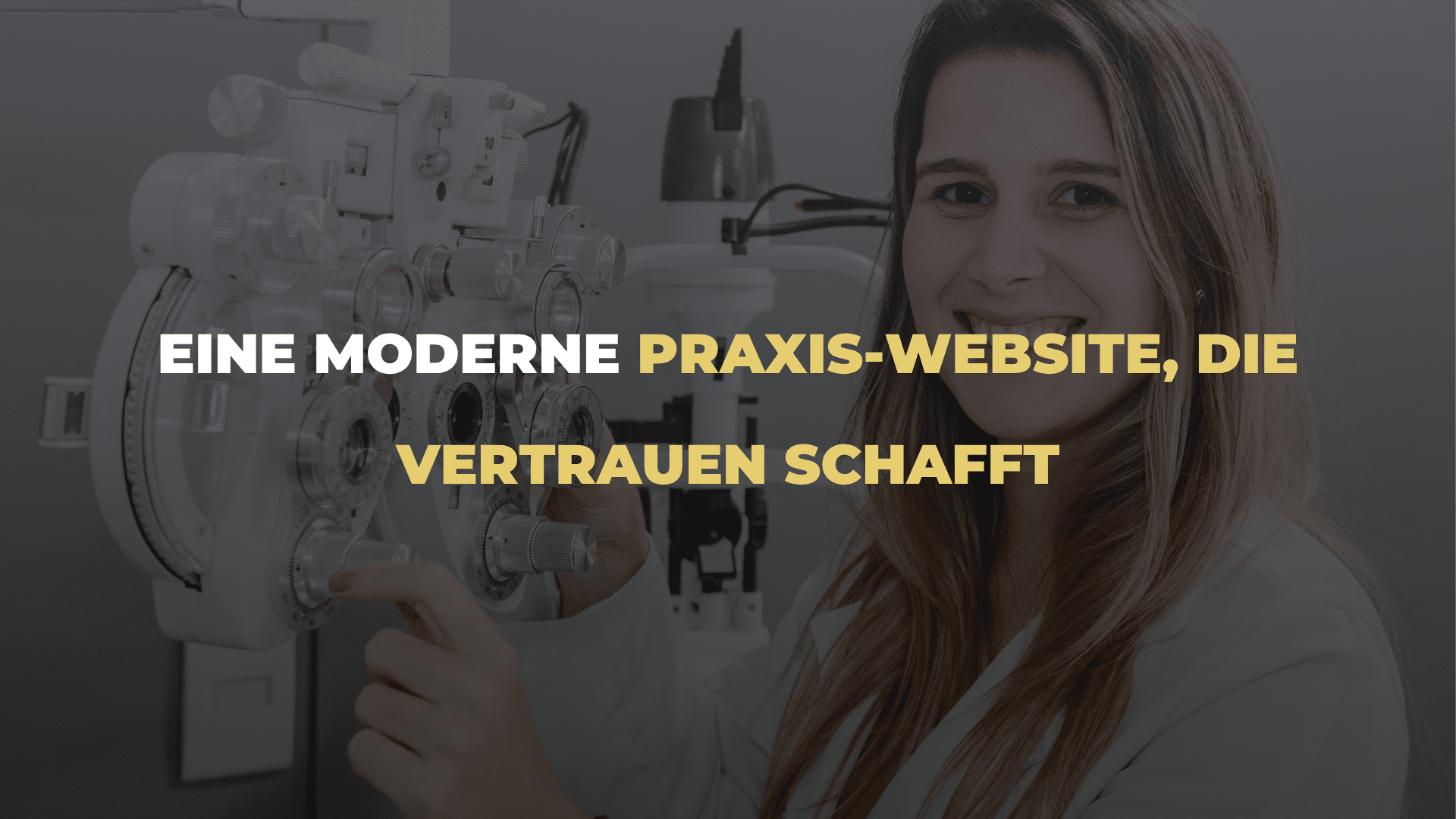 Eine moderne Praxis-Website, die Vertrauen schafft
