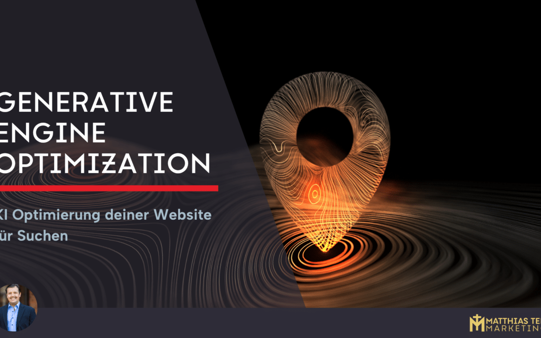 Generative Engine Optimization: KI Optimierung deiner Website für Suchen